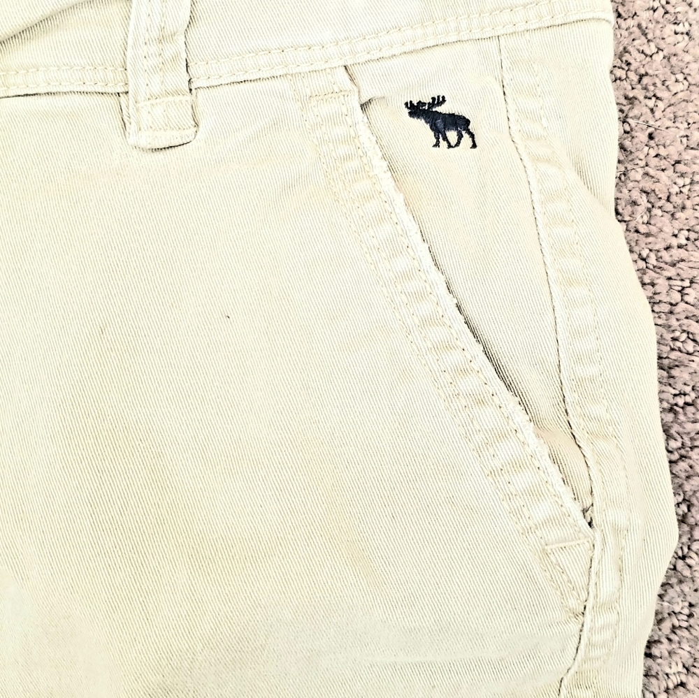 Khaki Abercrombie and Fitch Jeans - Picture 2 of 3